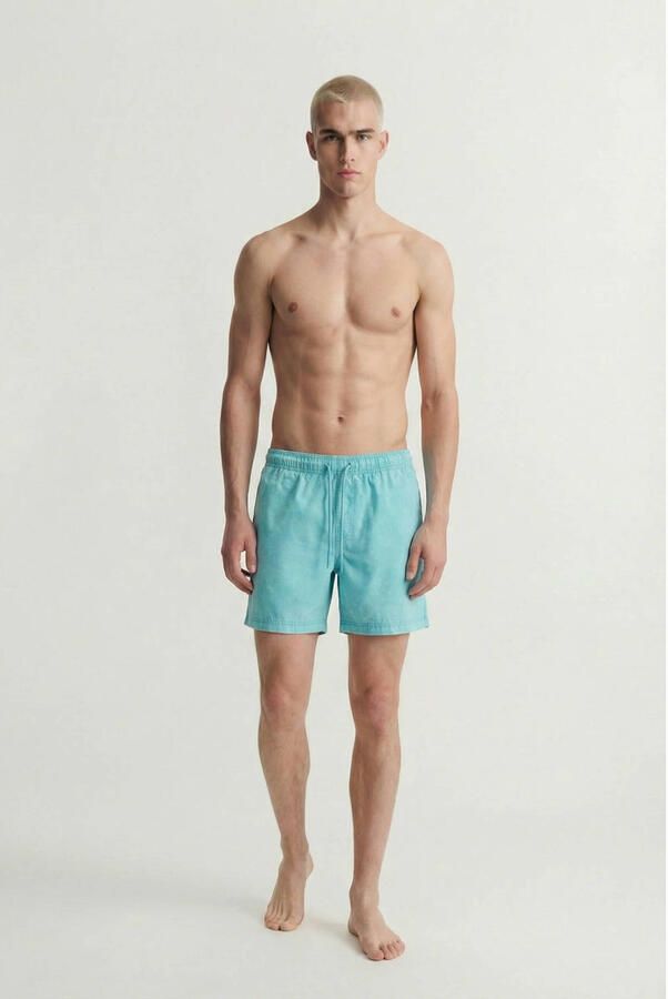 JACK & JONES PANTS STUDIO JPSTMAUI zwemshort lichtblauw