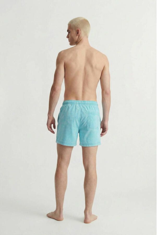 JACK & JONES PANTS STUDIO JPSTMAUI zwemshort lichtblauw - Foto 3