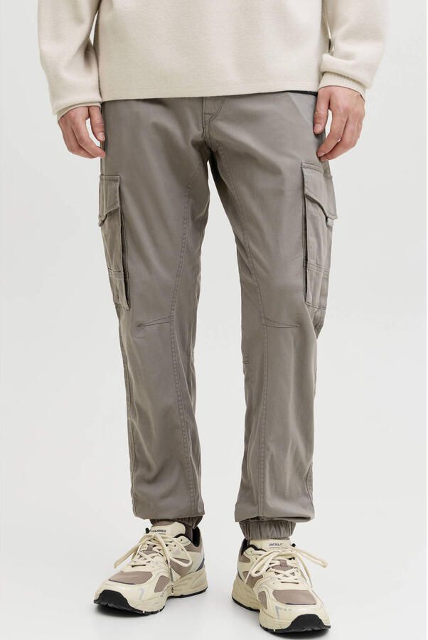 Jack & jones Broek cargo Jackamp; Jones Paul Flake Gray Heren