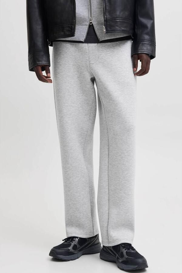 Jack & jones Regular fit sweatpants van materiaalmix model 'BILL LEGACY'