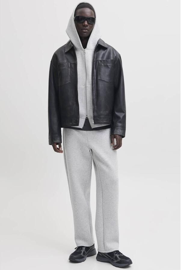 Jack & jones Regular fit sweatpants van materiaalmix model 'BILL LEGACY' - Foto 3