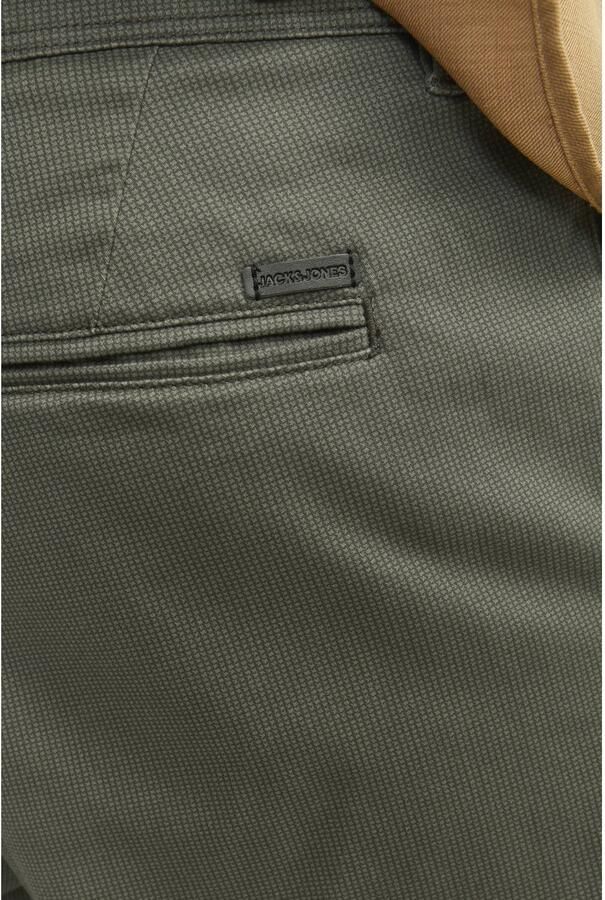 JACK & JONES PANTS STUDIO regular chino short JPSTBOWIE olijfgroen