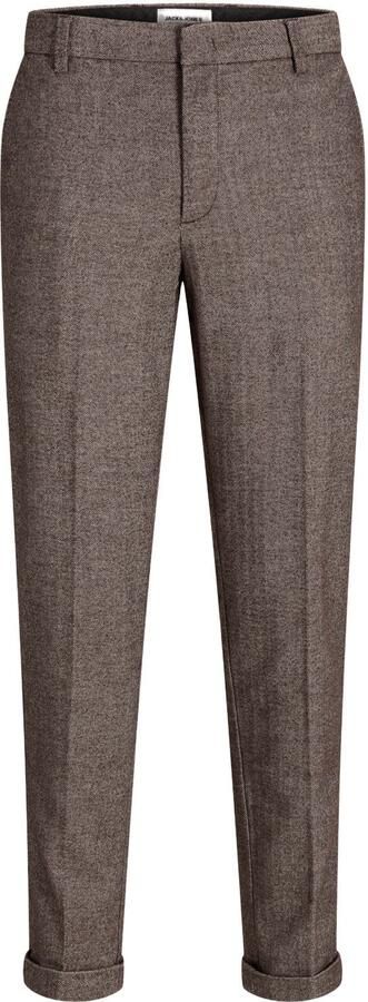 JACK & JONES PANTS STUDIO regular fit chino bruin
