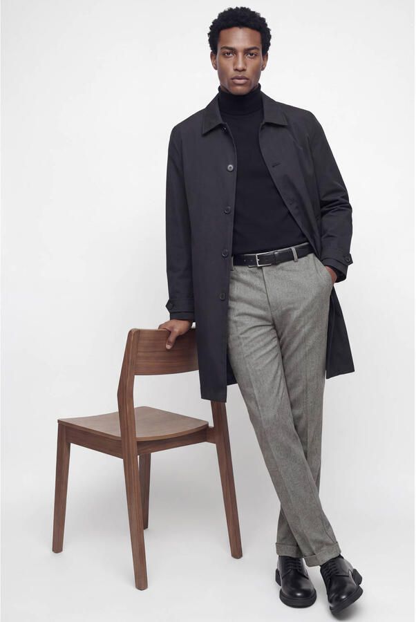 JACK & JONES PANTS STUDIO regular fit chino grijs - Foto 2