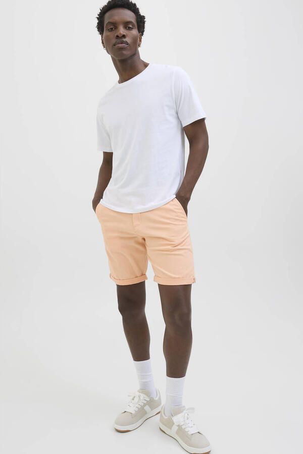 JACK & JONES PANTS STUDIO regular fit chino short JPSTBOWIE peach - Foto 2
