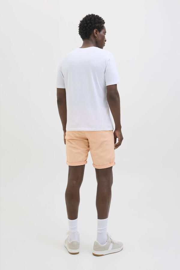 JACK & JONES PANTS STUDIO regular fit chino short JPSTBOWIE peach - Foto 3