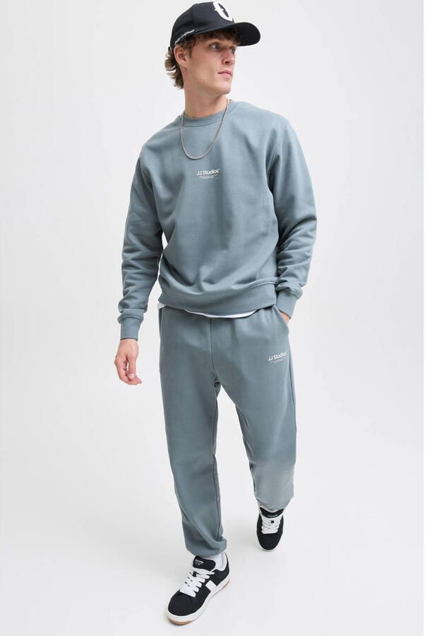 Jack & jones Regular fit sweatpants met elastische band model 'KANE'