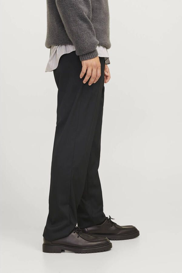 Jack & Jones Stoffen broek JPSTKANE – Casual broek met manchetten onderhoudsvriendelijk en relaxed