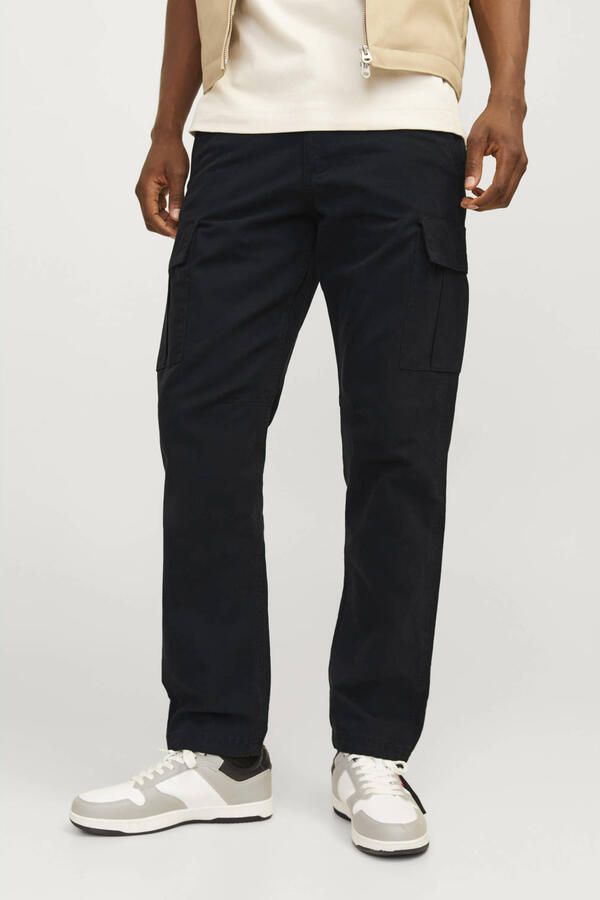 Jack & jones Straight leg cargobroek met steekzakken model 'BARKLEY' - Foto 3