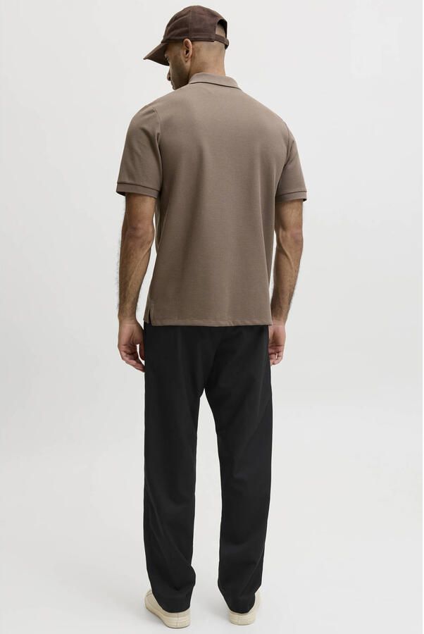 JACK & JONES PANTS STUDIO relaxed fit gebreide joggingbroek zwart - Foto 2