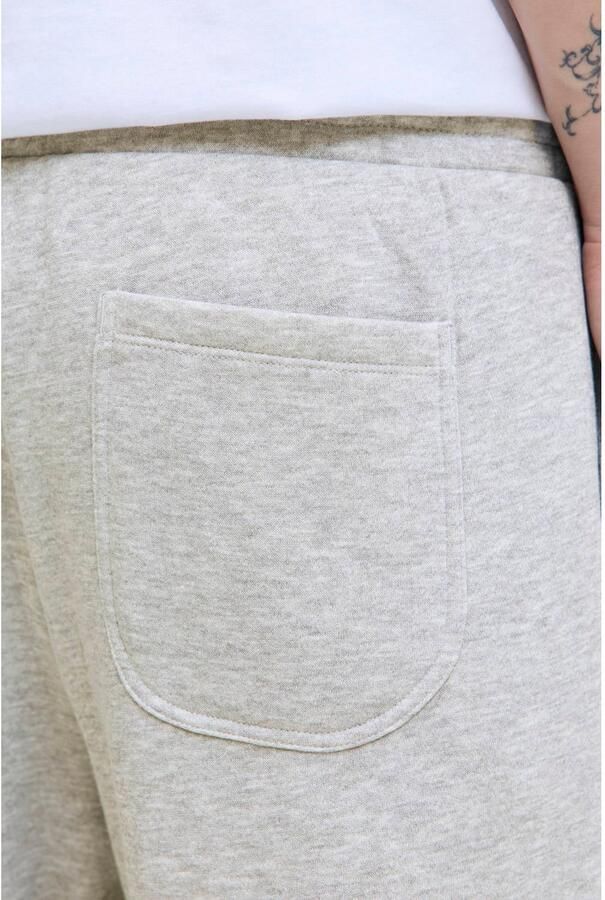 JACK & JONES PANTS STUDIO relaxed fit gemêleerde joggingbroek lichtgrijs - Foto 2
