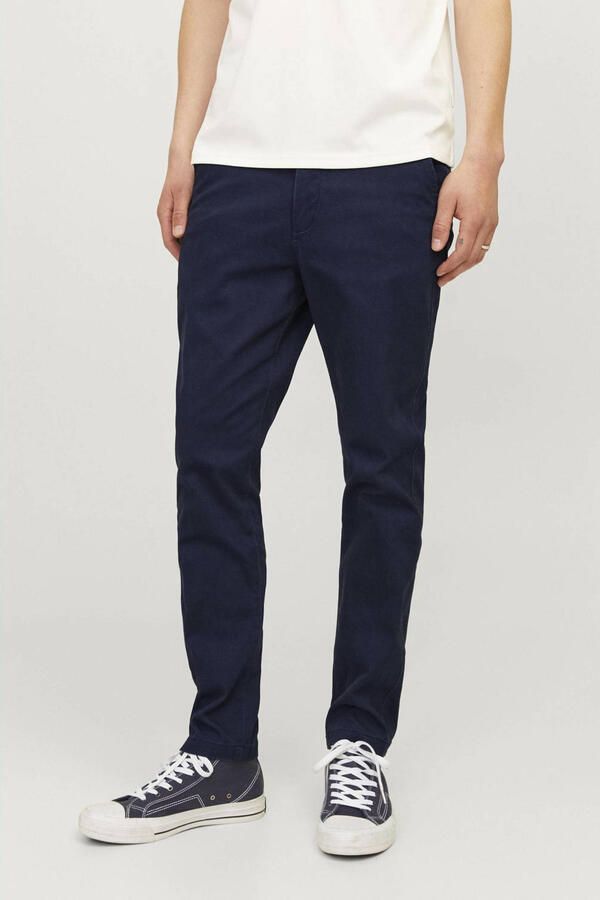 Jack & Jones Chino JPSTMARCO met smalle pijpen en onderhoudsvriendelijke stof - Foto 2