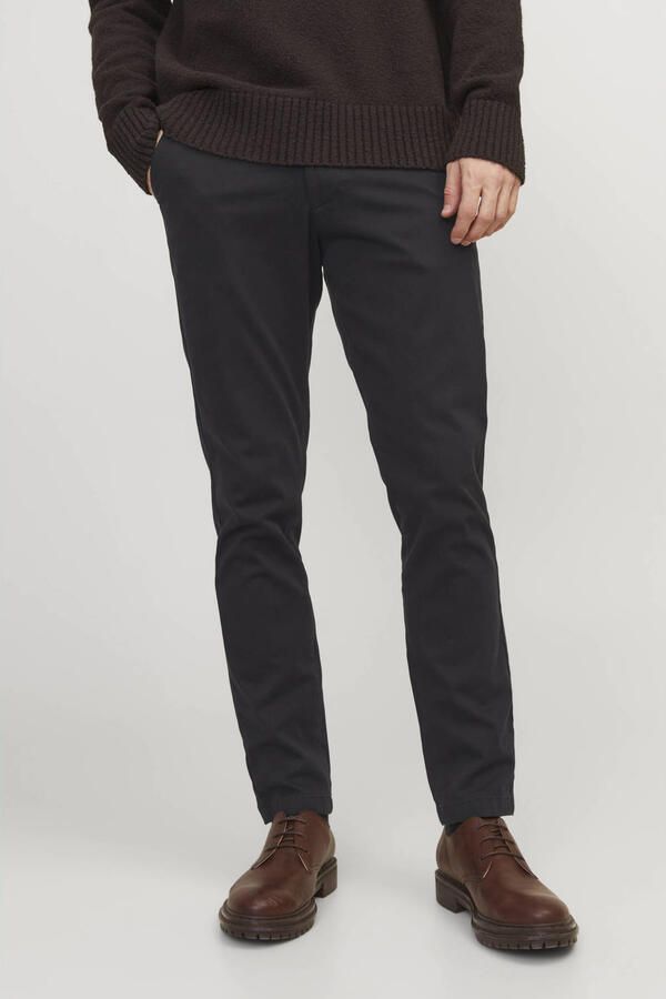 Jack & Jones Chino JPSTMARCO met smalle pijpen en onderhoudsvriendelijke stof