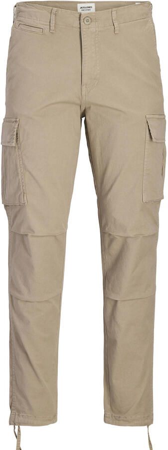 Jack & jones Loose fit cargobroek met knoop en ritssluiting - Foto 2