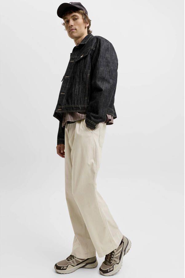 Jack & jones wide fit broek van puur katoen model 'Bill' - Foto 2