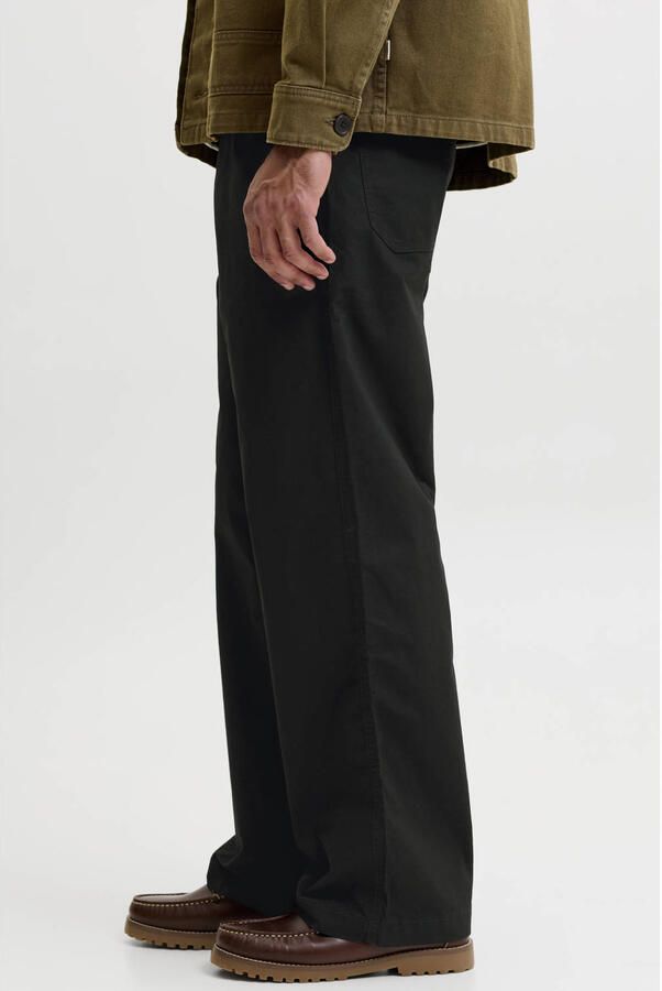 Jack & jones wide fit broek van puur katoen model 'Bill' - Foto 2