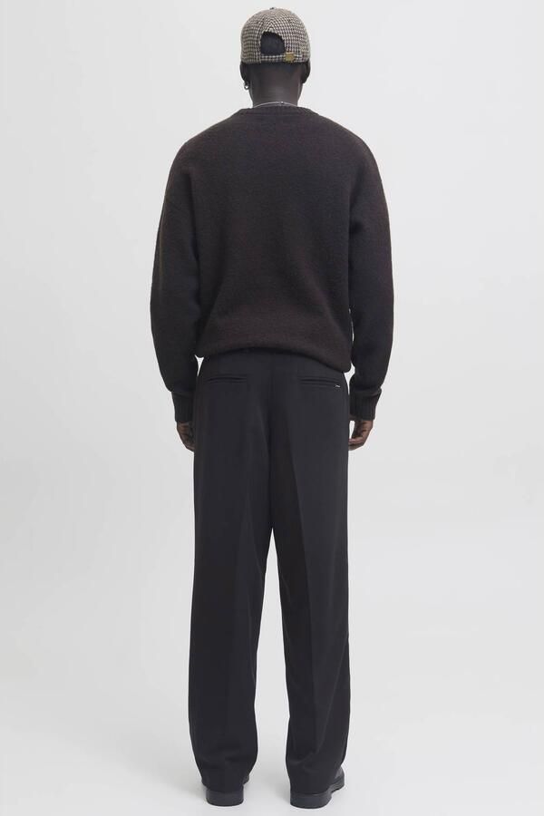 JACK & JONES PANTS STUDIO wide leg chino zwart - Foto 2