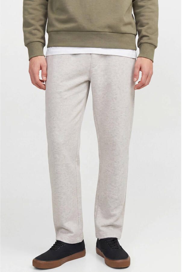 JACK & JONES PANTS STUDIO wide leg joggingbroek wit