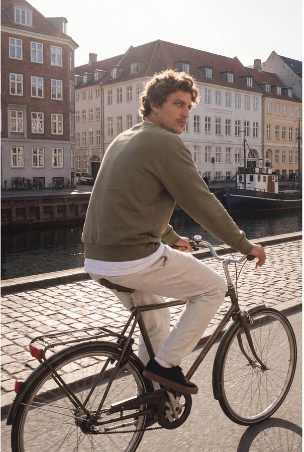 JACK & JONES PANTS STUDIO wide leg joggingbroek wit - Foto 2