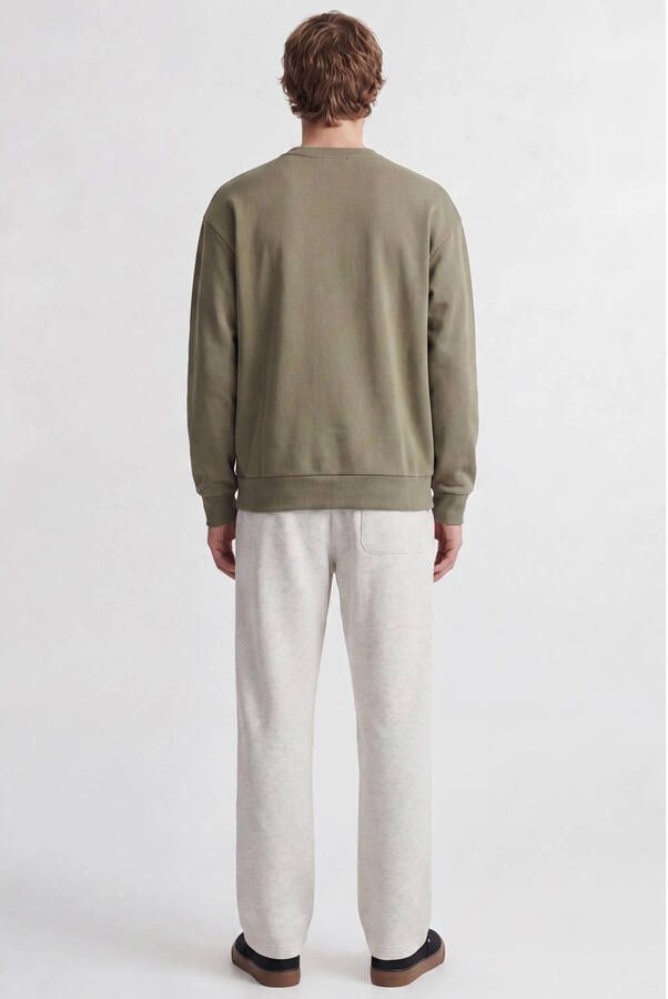 JACK & JONES PANTS STUDIO wide leg joggingbroek wit - Foto 3