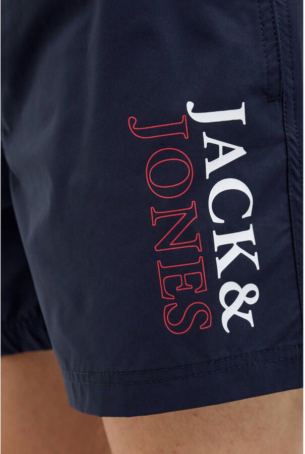 Jack & Jones Zwemshort JPSTMAUI Zwemshort met medium taille en elastische band