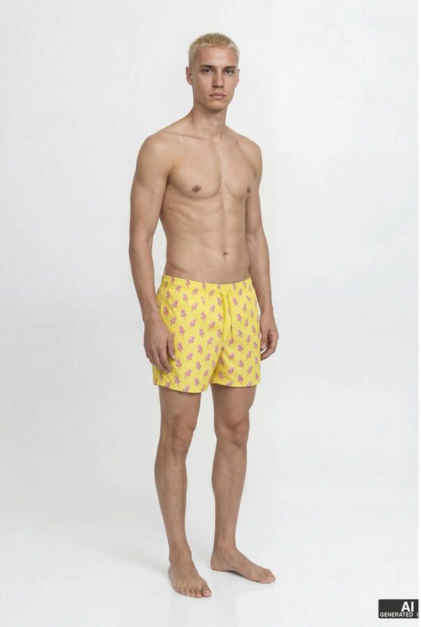 Jack & jones Zwembroek in all-over look model 'MAUI VIBES NOVELTY' - Foto 2