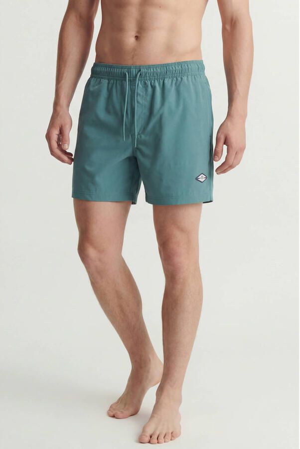 Jack & jones straight fit zwembroek met logodetail model 'Maui'