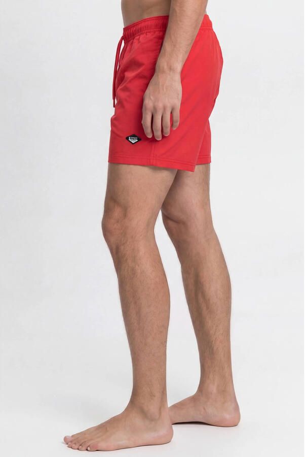 JACK & JONES PANTS STUDIO zwemshort JPSTMAUI TROPIC rood - Foto 3