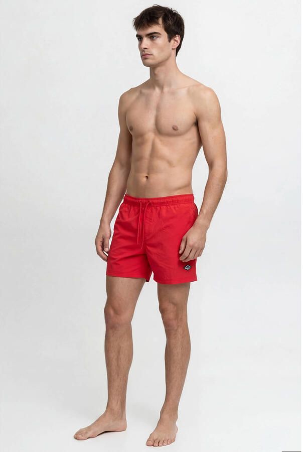 JACK & JONES PANTS STUDIO zwemshort JPSTMAUI TROPIC rood - Foto 2