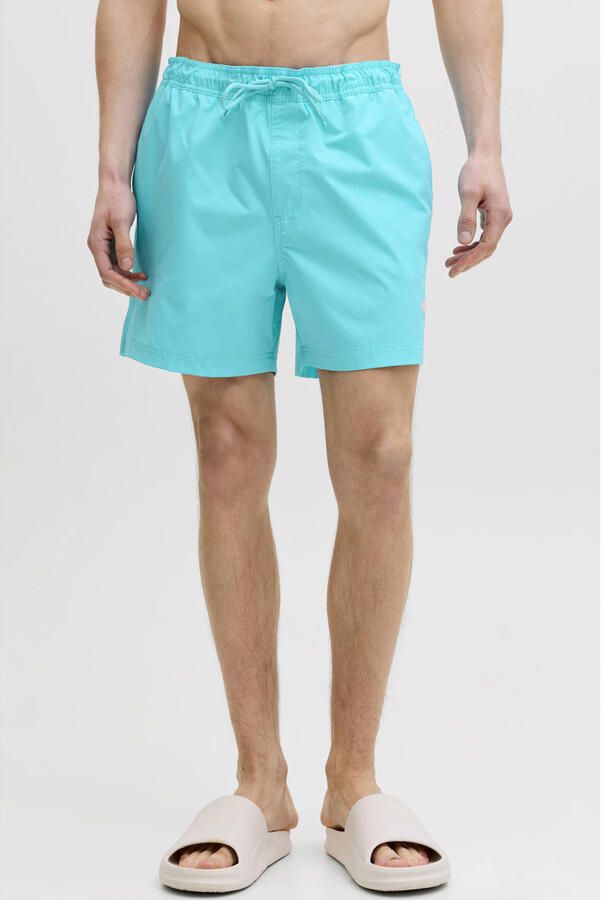 JACK & JONES PANTS STUDIO zwemshort JPSTMAUI TROPIC turquoise