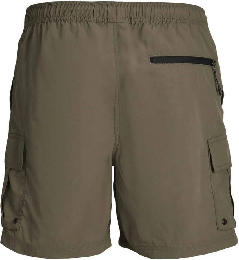 JACK & JONES PANTS STUDIO zwemshort JPSTNAXOS bruin