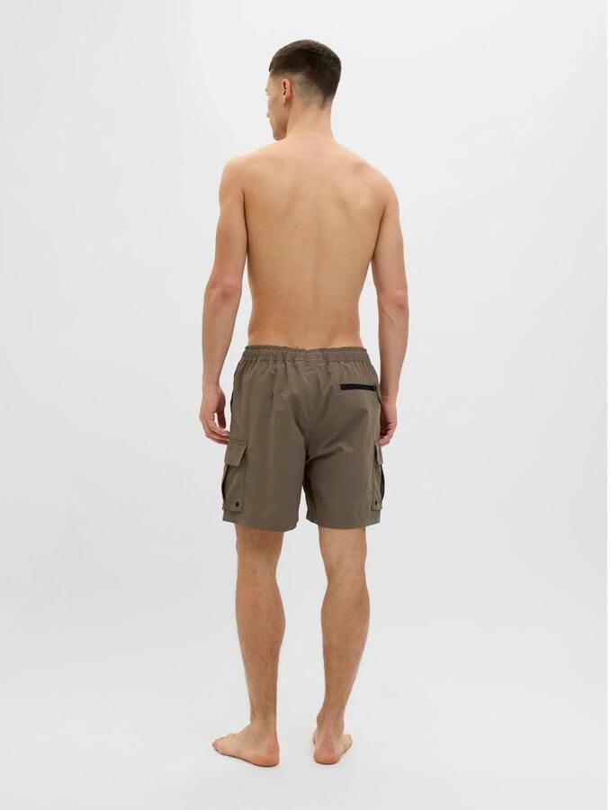 JACK & JONES PANTS STUDIO zwemshort JPSTNAXOS bruin - Foto 2