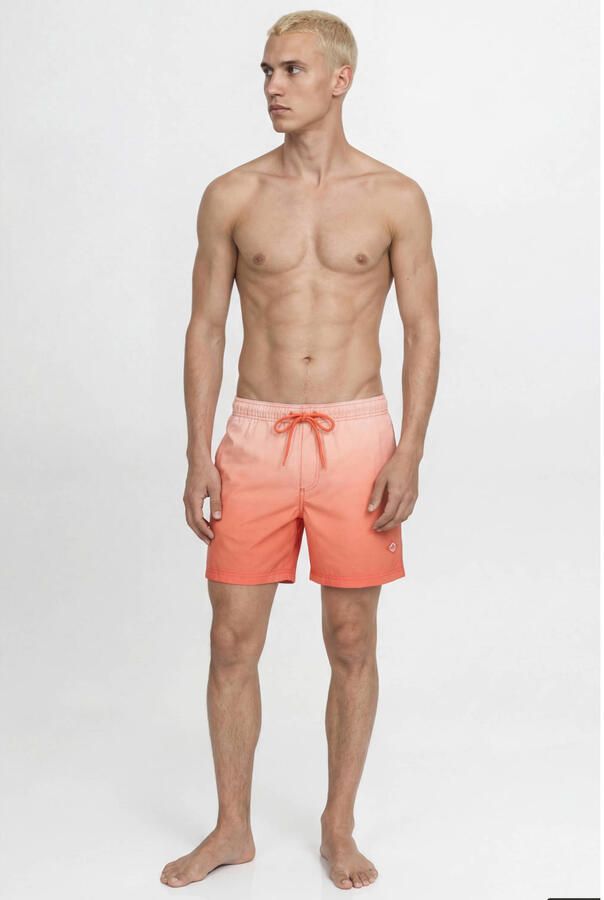 JACK & JONES PANTS STUDIO zwemshort koraalrood