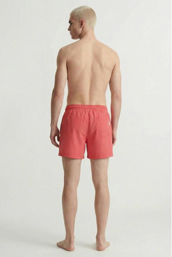 JACK & JONES PANTS STUDIO zwemshort met logo koraalrood - Foto 2