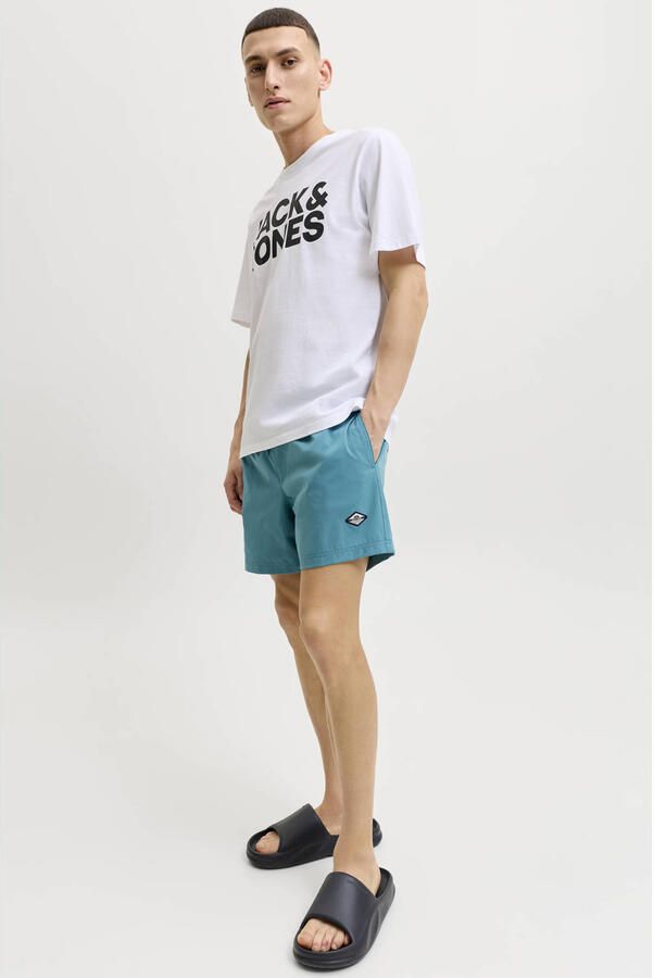 JACK & JONES PANTS STUDIO zwemshort petrol - Foto 2