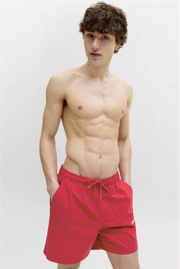 Jack & jones Zwembroek met labelstitching model 'MAUI'