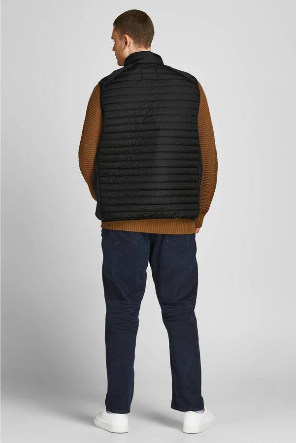 Jack & Jones PlusSize Bodywarmer MULTI met opstaande kraag en normale vorm effen modieus regular fit polyester opstaande kraag - Foto 2