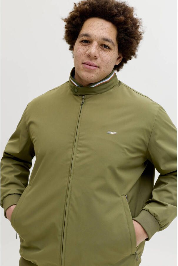 JACK & JONES PLUS SIZE bomberjack Plus Size olijfgroen - Foto 2