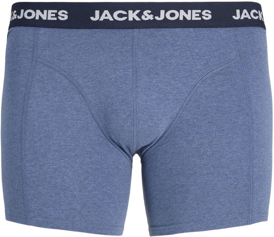 JACK & JONES PLUS SIZE boxershorts blauw donkerblauw (set van 3) - Foto 2