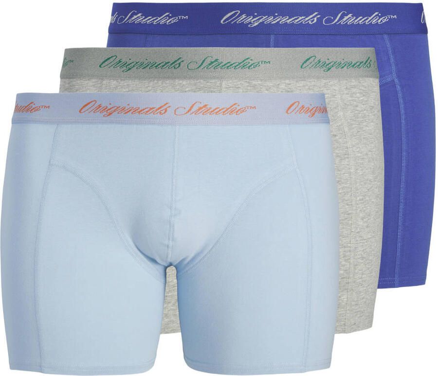 JACK & JONES PLUS SIZE boxershorts (set van 3)