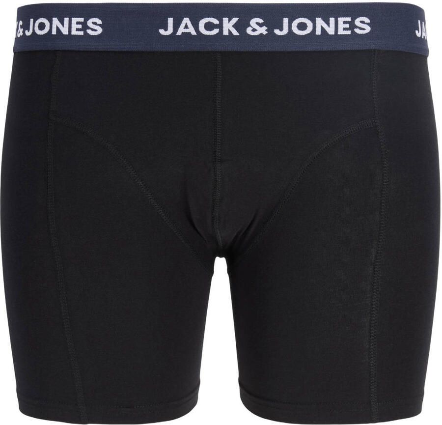 Jack & jones Clamp Solid Trunks Boxershorts Heren (3-pack) (plussize) - Foto 2