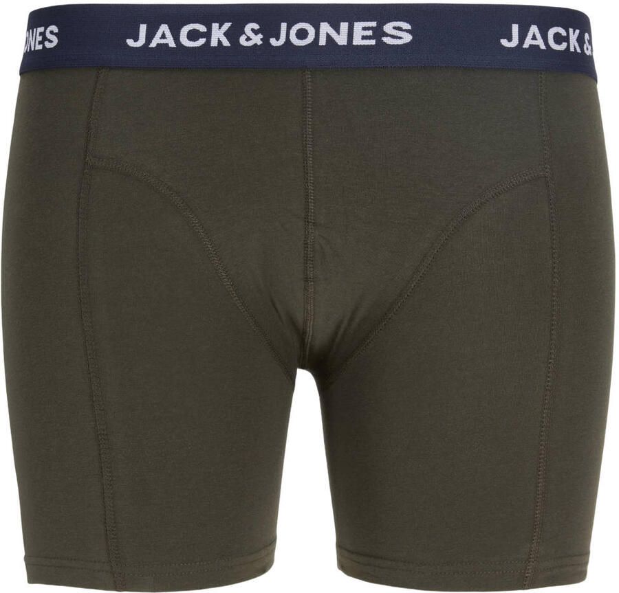 Jack & jones Clamp Solid Trunks Boxershorts Heren (3-pack) (plussize) - Foto 3