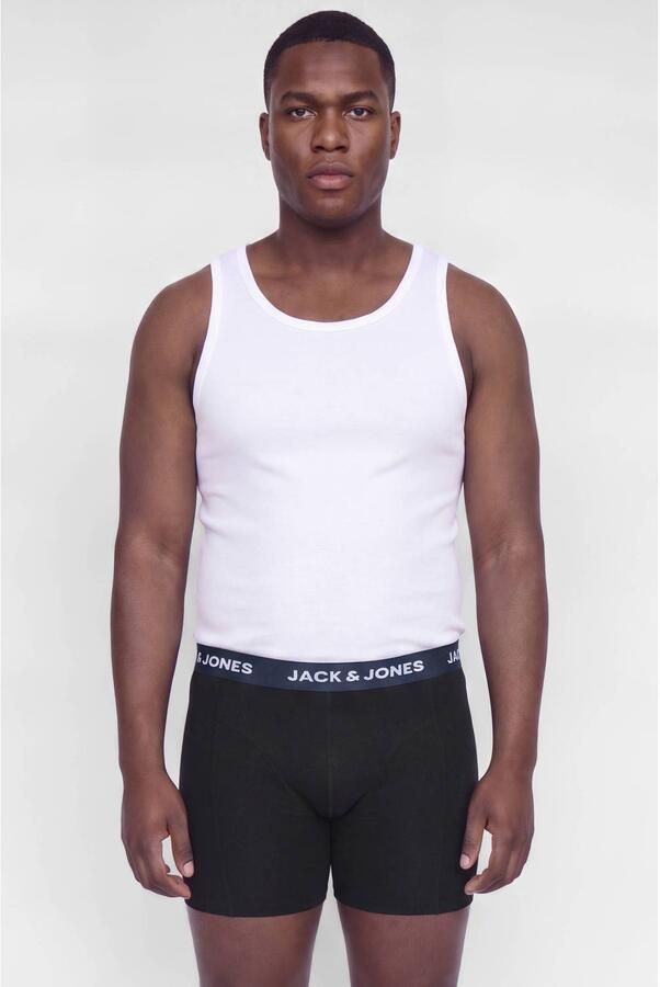 Jack & jones Clamp Solid Trunks Boxershorts Heren (3-pack) (plussize)