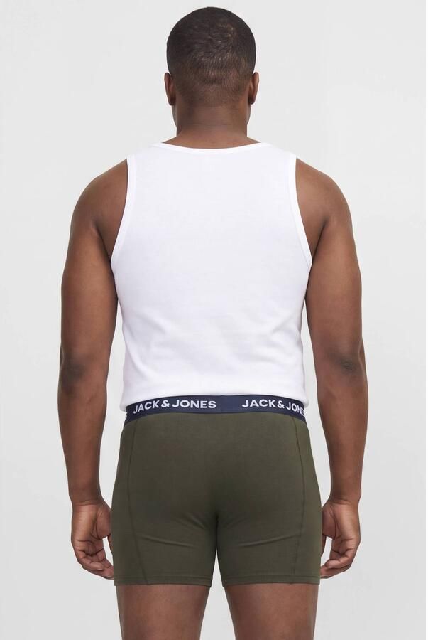 Jack & jones Clamp Solid Trunks Boxershorts Heren (3-pack) (plussize) - Foto 2
