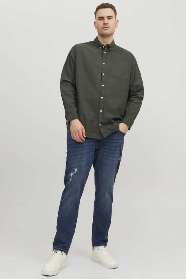 Jack & Jones PlusSize Overhemd met lange mouwen JJ JJEOXFORD SHIRT L S - Foto 3