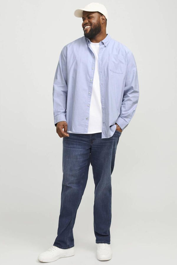 Jack & Jones PlusSize Overhemd met lange mouwen OXFORD SHIRT - Foto 2