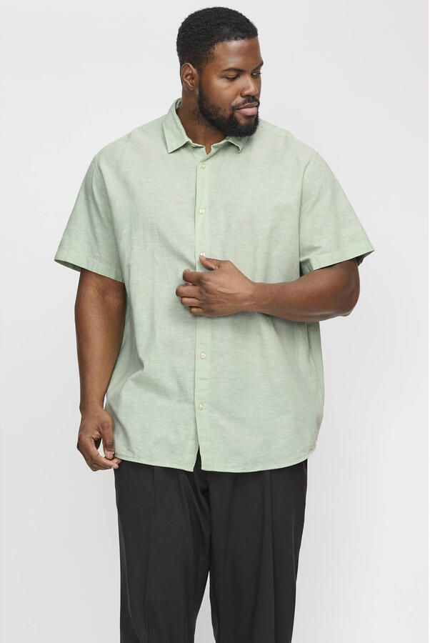 Jack & Jones PlusSize Overhemd met korte mouwen JJEBREEZE SHIRT SS SN PLS - Foto 2
