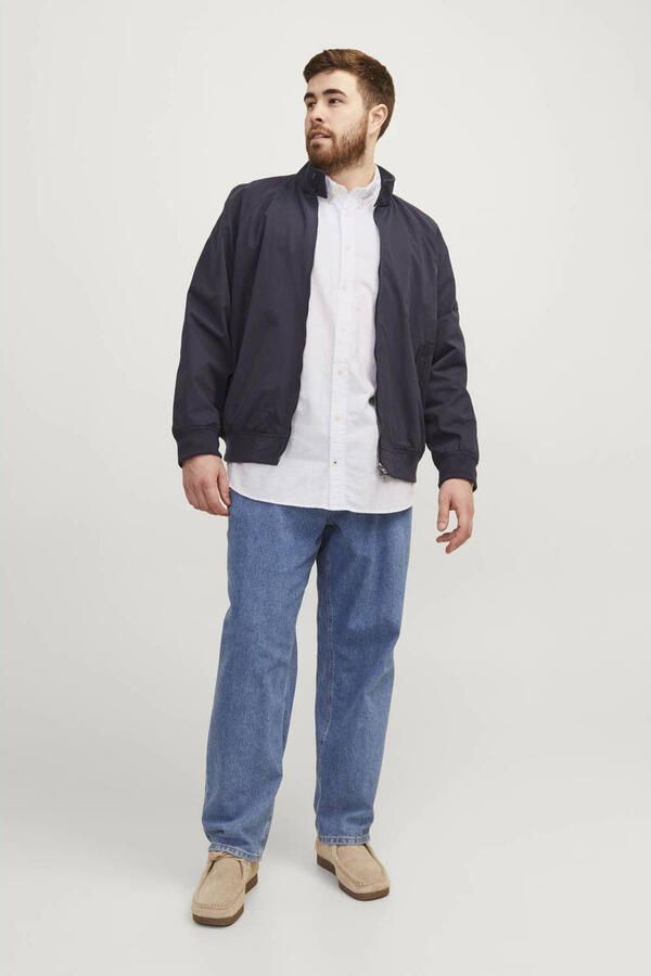 Jack & Jones PlusSize Overhemd met lange mouwen OXFORD SHIRT - Foto 3