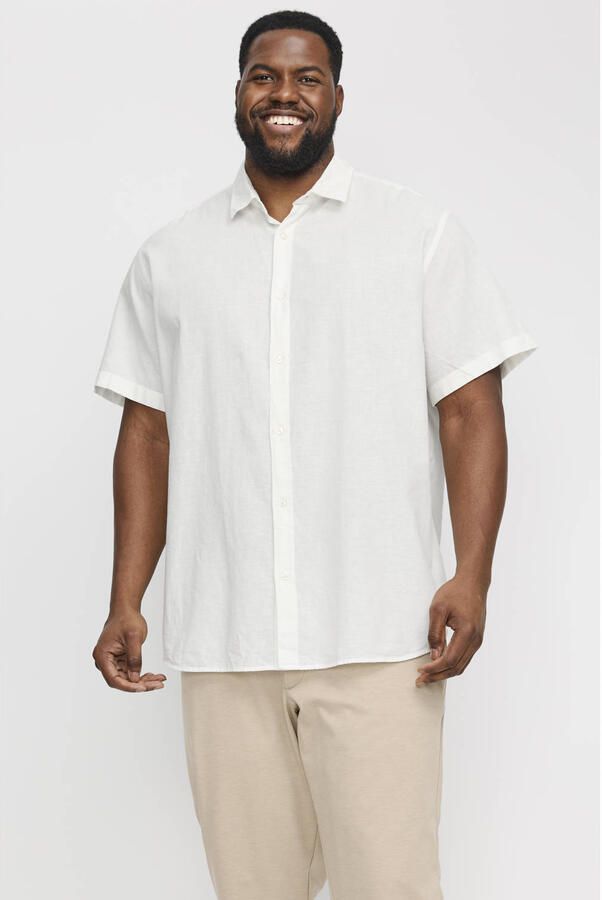 Jack & Jones PlusSize Overhemd met korte mouwen JJEBREEZE SHIRT SS SN PLS - Foto 3