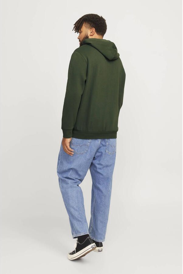 Jack & Jones PlusSize Hoodie JJELOGO SWEAT HOOD 2 COL 24 25 NOOS PLS - Foto 3